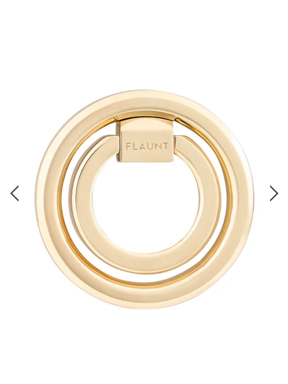 FLAUNT | ✨NEW✨ Gold Premium Metallic MagSafe Phone Ring Stand